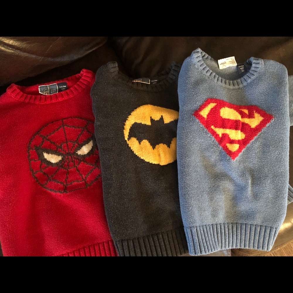 Gap Kids Limited Edition Superhero Sweaters (3).